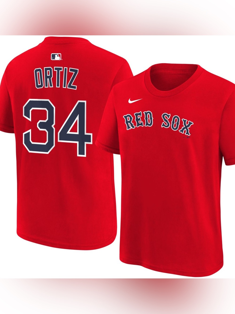 Nike Adult Medium Boston Red Sox David Ortiz #34 Tee Shirt - NEW W/ TAGS
